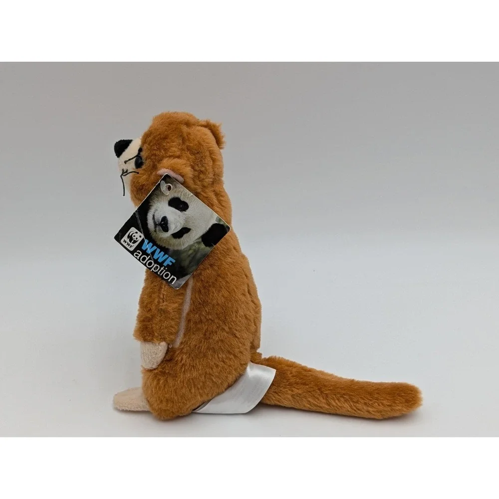 Fiesta World Wildlife Meerkat Plush 7 Inch Brown Stuffed Animal‎ Toy